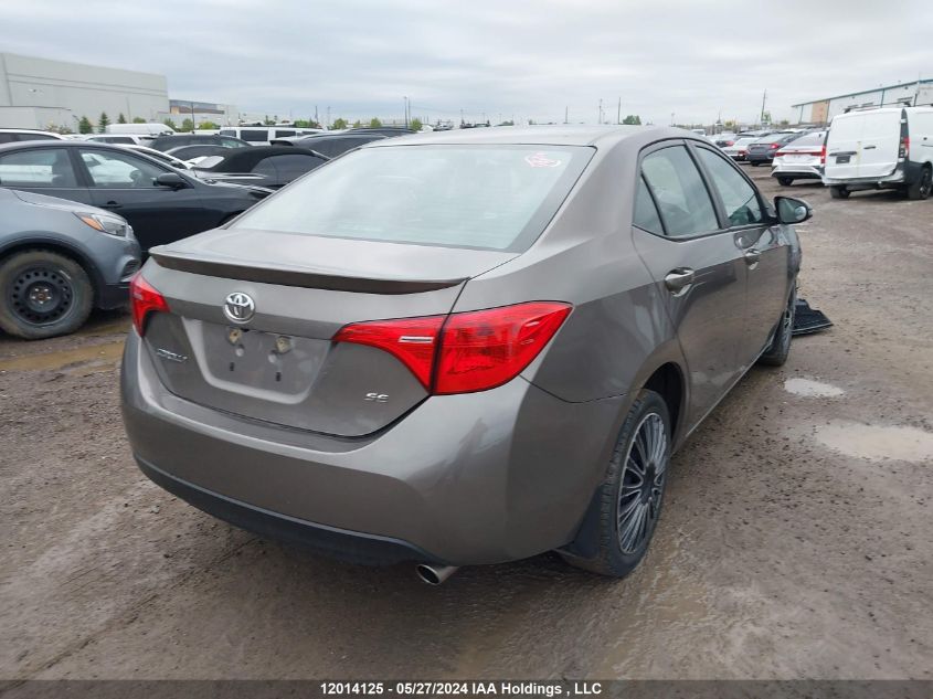 2017 Toyota Corolla L/Le/Xle/Se/Xse VIN: 2T1BURHE1HC820722 Lot: 12014125