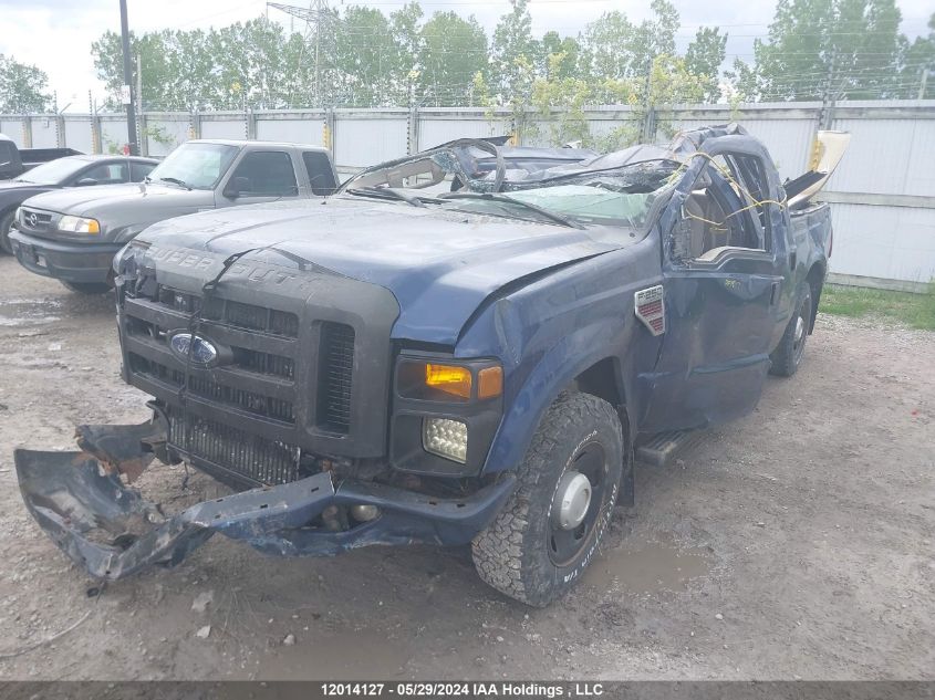 2008 Ford F250 Super Duty VIN: 1FTSW20R48ED43281 Lot: 12014127