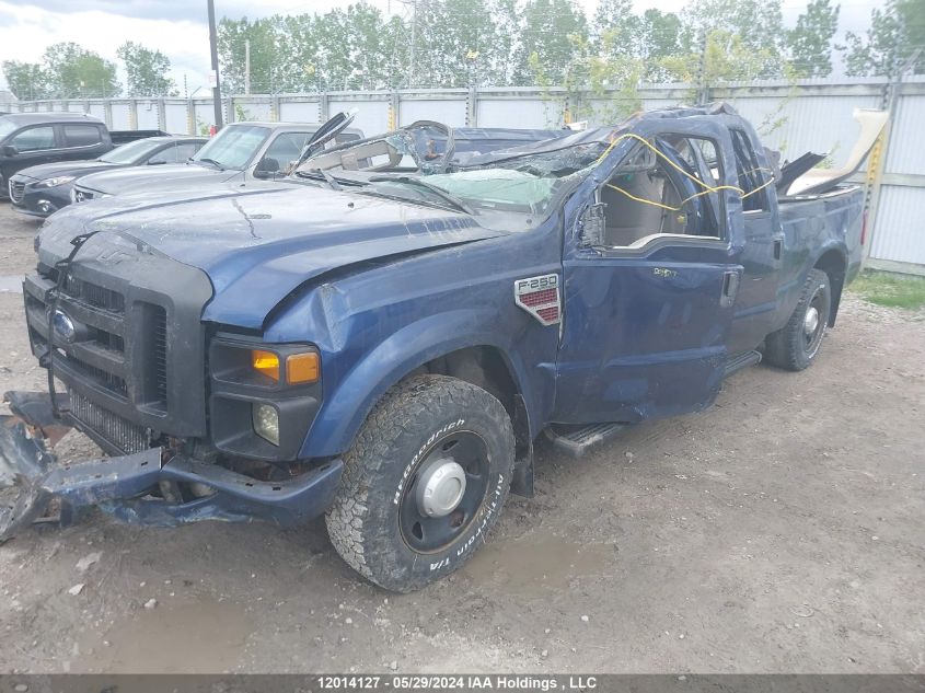 2008 Ford F250 Super Duty VIN: 1FTSW20R48ED43281 Lot: 12014127