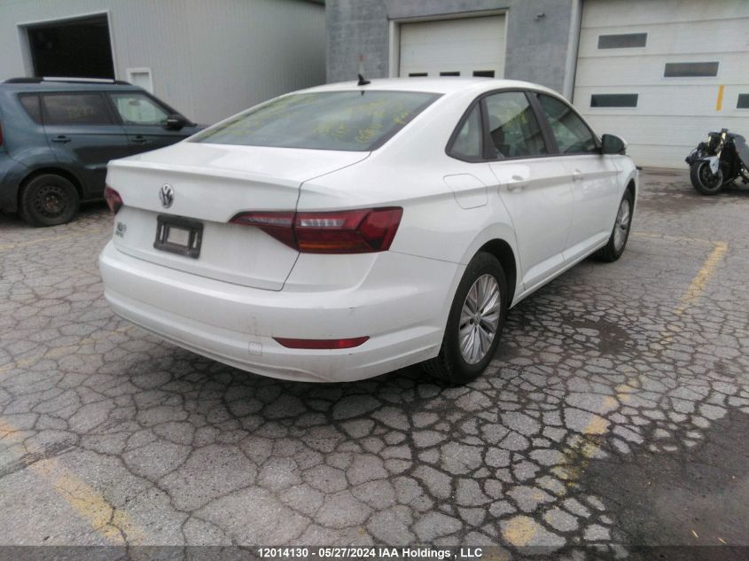 2019 Volkswagen Jetta VIN: 3VWC57BU4KM256551 Lot: 12014130