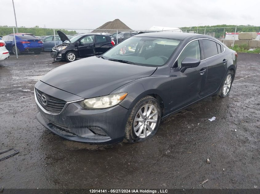 2015 Mazda Mazda6 VIN: JM1GJ1U53F1210831 Lot: 12014141