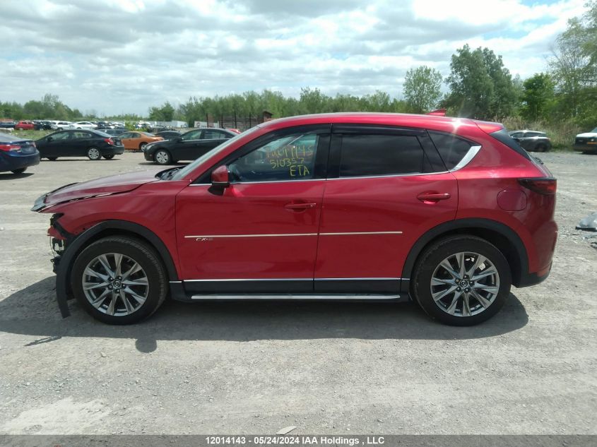 2019 Mazda Cx-5 Signature VIN: JM3KFBEY9K0510357 Lot: 12014143
