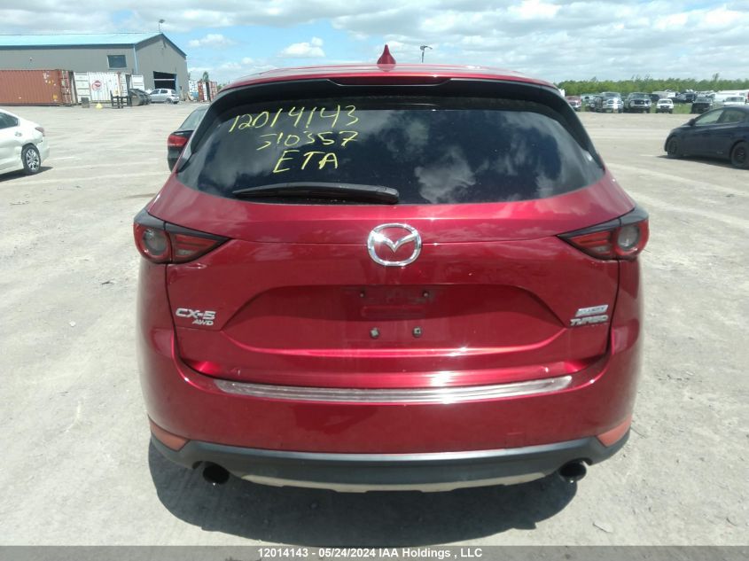 2019 Mazda Cx-5 Signature VIN: JM3KFBEY9K0510357 Lot: 12014143