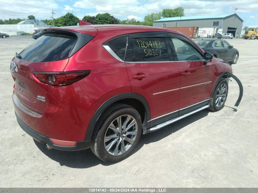 2019 Mazda Cx-5 Signature VIN: JM3KFBEY9K0510357 Lot: 12014143