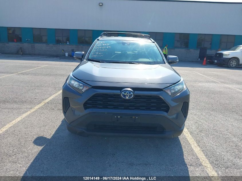 2021 Toyota Rav4 Hybrid Le VIN: 2T3BWRFV8MW105322 Lot: 12014149