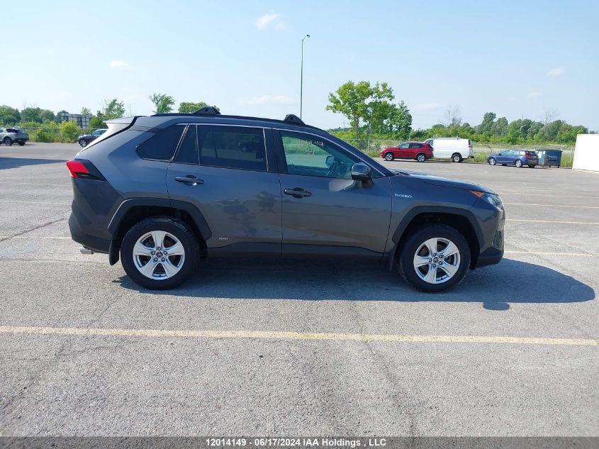 2021 Toyota Rav4 Hybrid Le VIN: 2T3BWRFV8MW105322 Lot: 12014149