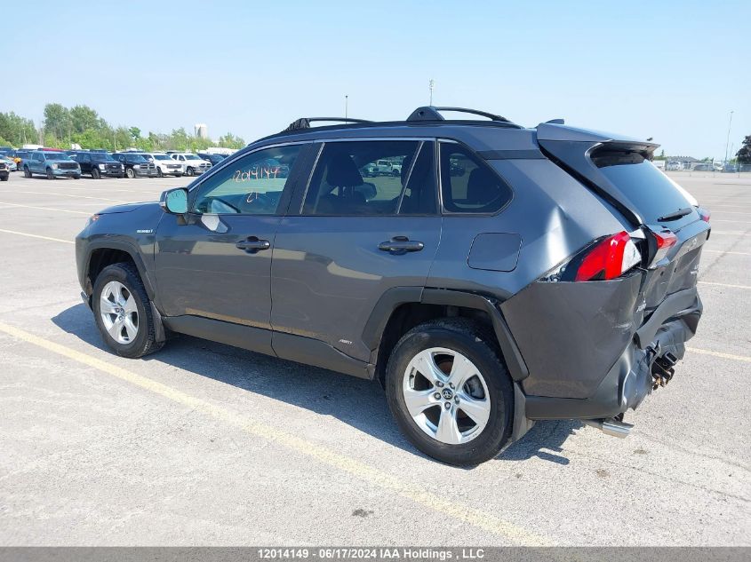 2021 Toyota Rav4 Hybrid Le VIN: 2T3BWRFV8MW105322 Lot: 12014149