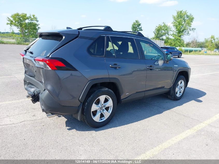 2021 Toyota Rav4 Hybrid Le VIN: 2T3BWRFV8MW105322 Lot: 12014149