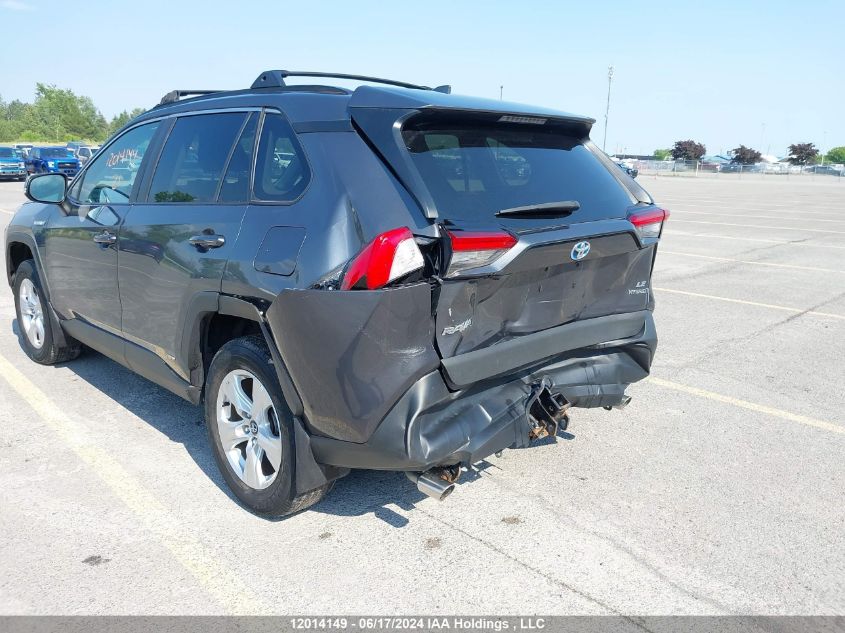 2021 Toyota Rav4 Hybrid Le VIN: 2T3BWRFV8MW105322 Lot: 12014149