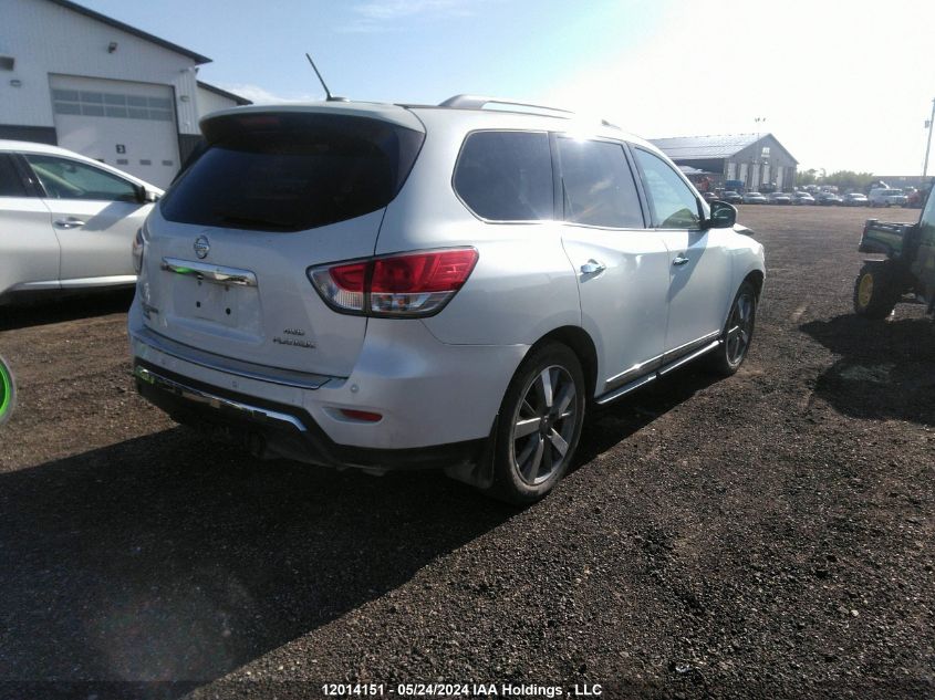 2015 Nissan Pathfinder VIN: 5N1AR2MM7FC623878 Lot: 12014151