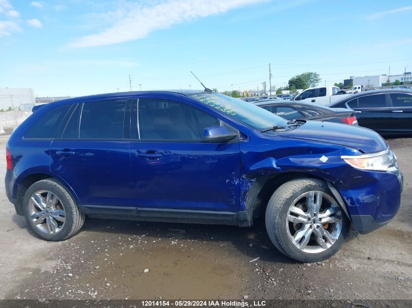 2013 Ford Edge Sel VIN: 2FMDK4JC5DBA19204 Lot: 12014154