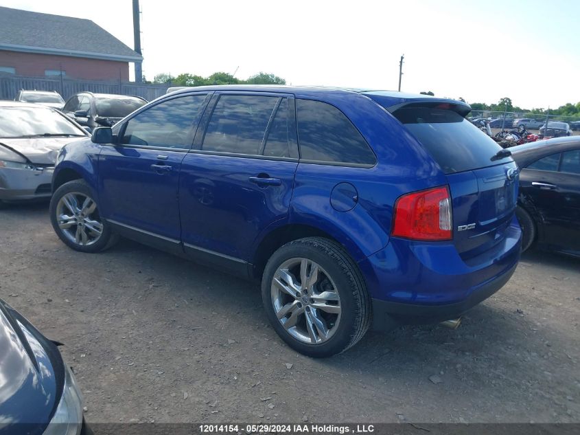 2013 Ford Edge Sel VIN: 2FMDK4JC5DBA19204 Lot: 12014154