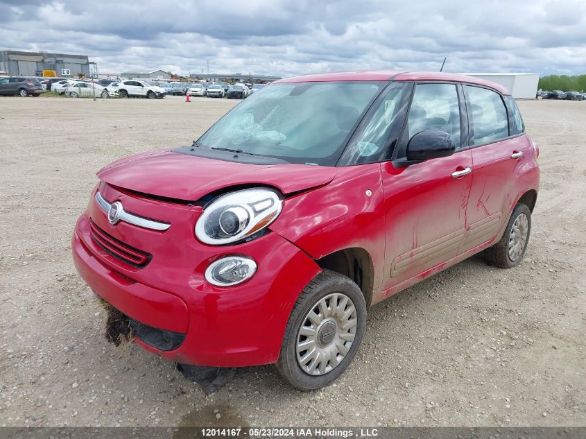 2014 Fiat 500L Pop VIN: ZFBCFAAHXEZ011728 Lot: 12014167