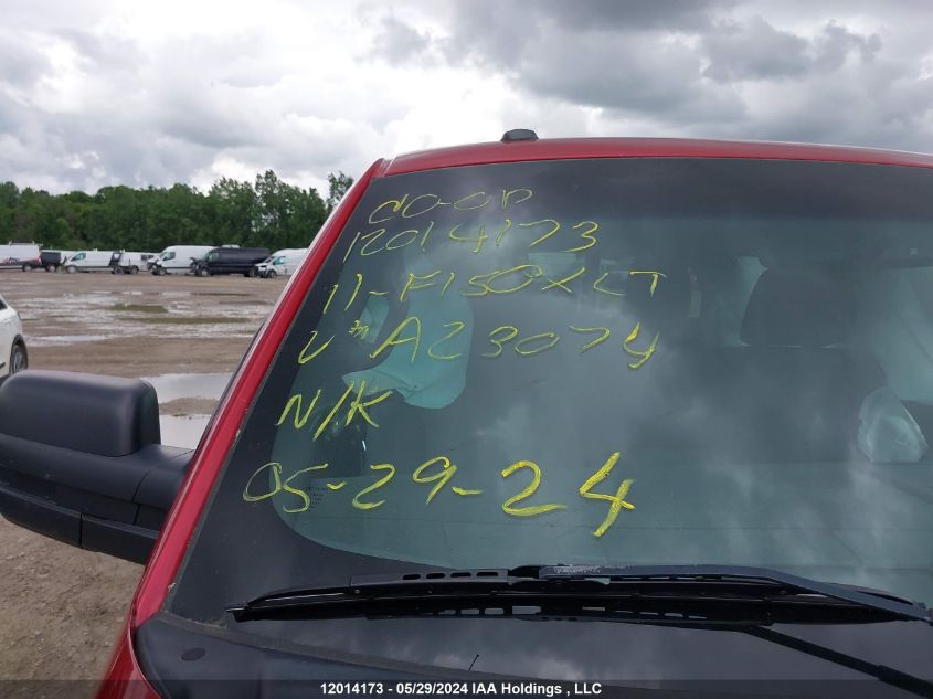 2011 Ford F-150 Xlt VIN: 1FTFW1EF5BFA23074 Lot: 12014173