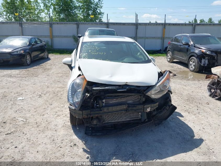 2014 Kia Rio Ex VIN: KNADN5A35E6902427 Lot: 12014188