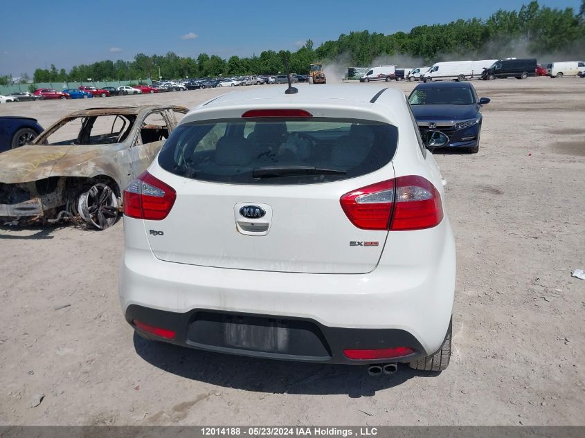 2014 Kia Rio Ex VIN: KNADN5A35E6902427 Lot: 12014188