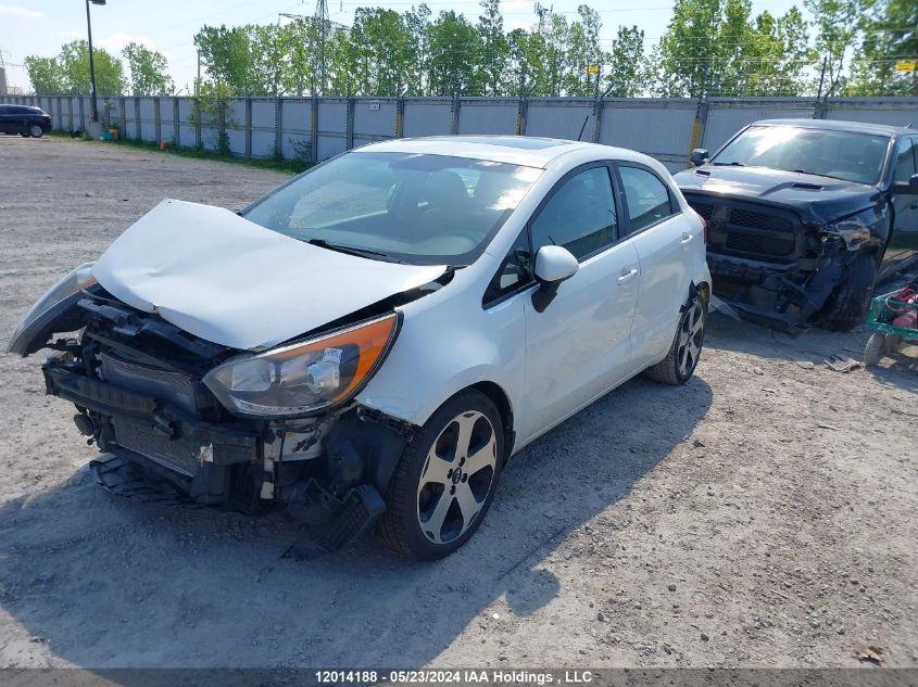 2014 Kia Rio Ex VIN: KNADN5A35E6902427 Lot: 12014188