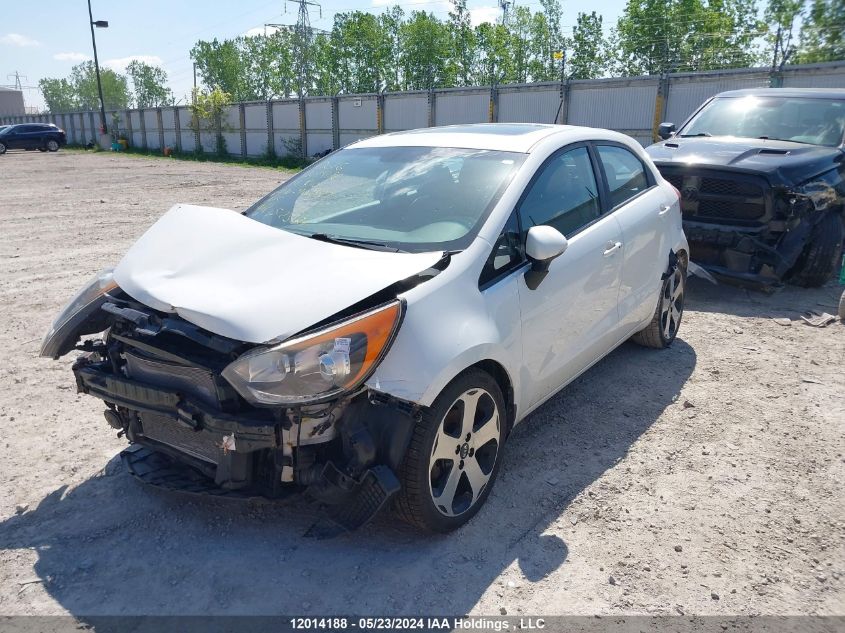 2014 Kia Rio Ex VIN: KNADN5A35E6902427 Lot: 12014188