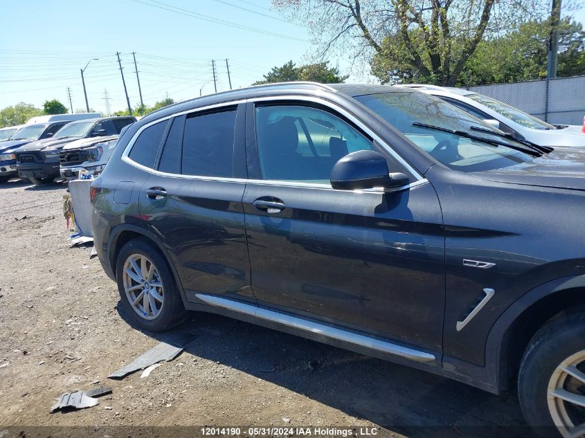 2022 BMW X3 VIN: 5UX63DP08N9K73963 Lot: 12014190