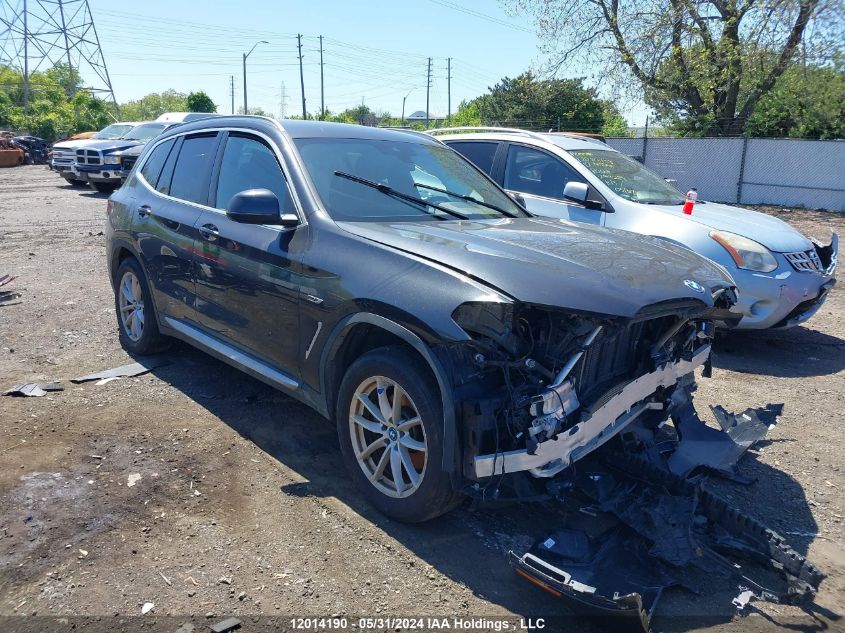 2022 BMW X3 VIN: 5UX63DP08N9K73963 Lot: 12014190