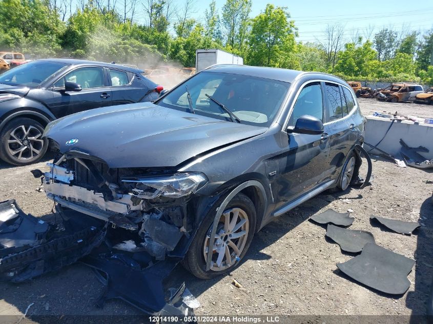 2022 BMW X3 VIN: 5UX63DP08N9K73963 Lot: 12014190