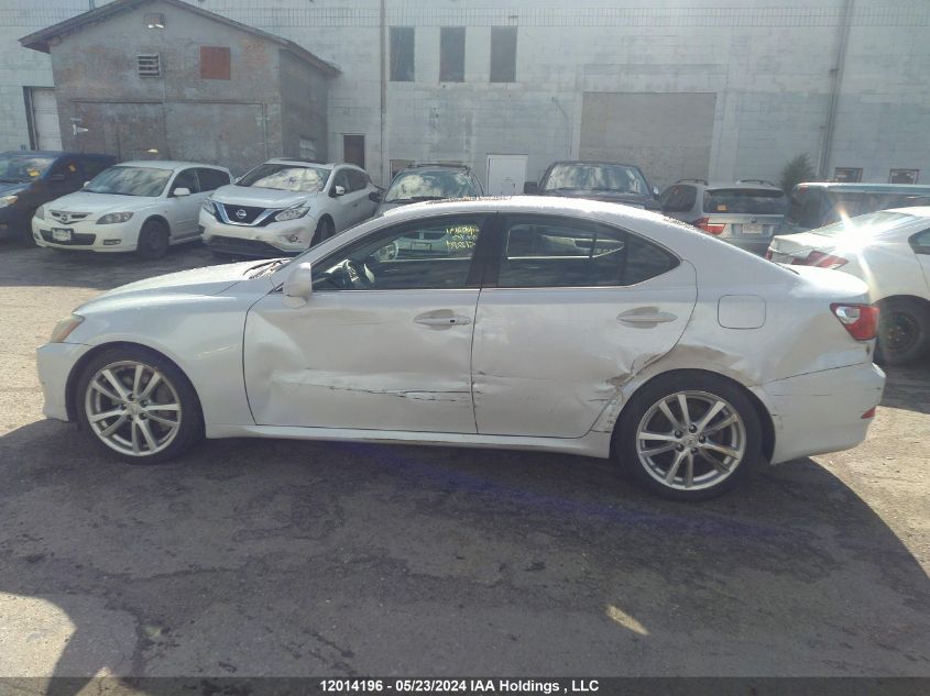 2006 Lexus Is 350 VIN: JTHBE262765002191 Lot: 12014196