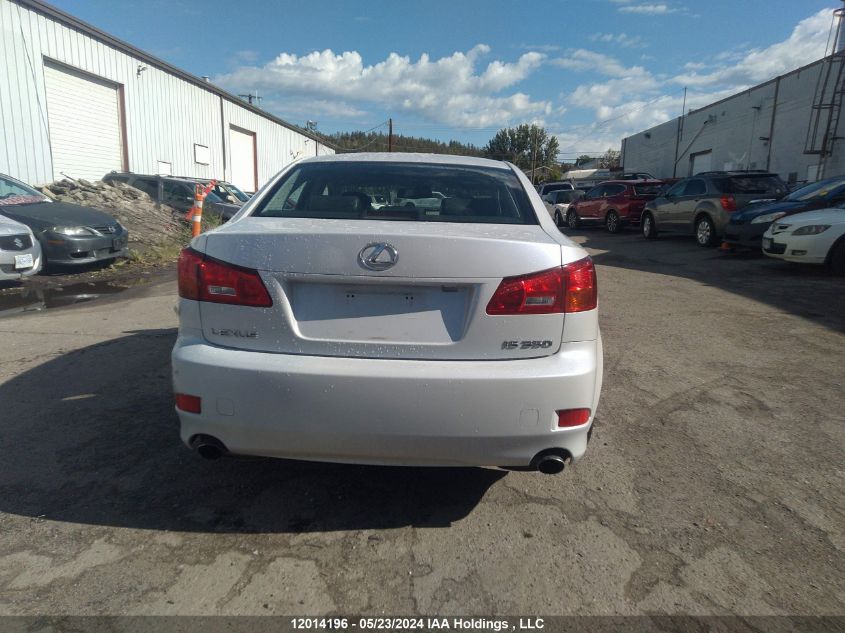 2006 Lexus Is 350 VIN: JTHBE262765002191 Lot: 12014196