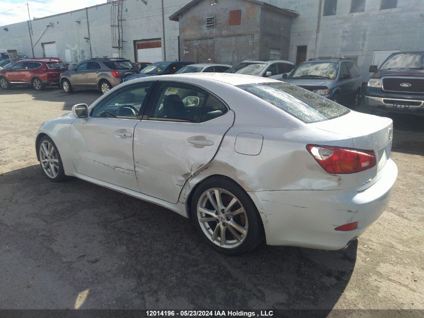 2006 Lexus Is 350 VIN: JTHBE262765002191 Lot: 12014196