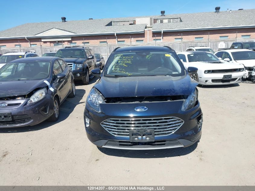2021 Ford Escape Titanium VIN: 1FMCU9DZ4MUA17165 Lot: 12014207