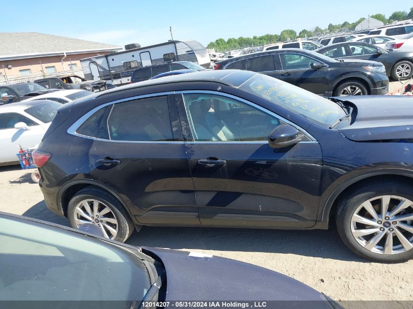 2021 Ford Escape Titanium VIN: 1FMCU9DZ4MUA17165 Lot: 12014207