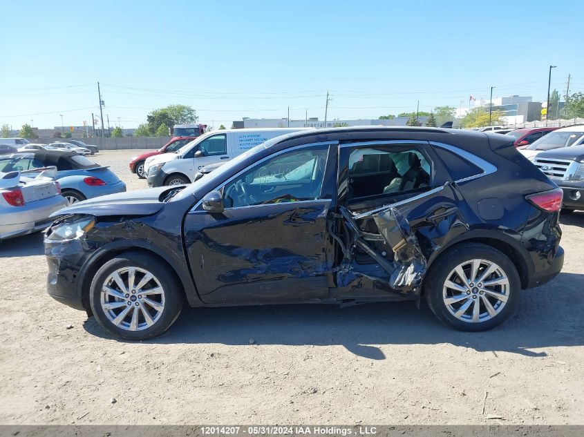 2021 Ford Escape Titanium VIN: 1FMCU9DZ4MUA17165 Lot: 12014207