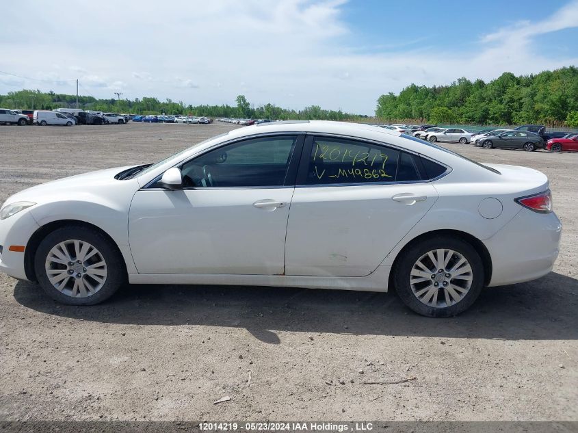 2009 Mazda Mazda6 VIN: 1YVHP81H195M49862 Lot: 12014219