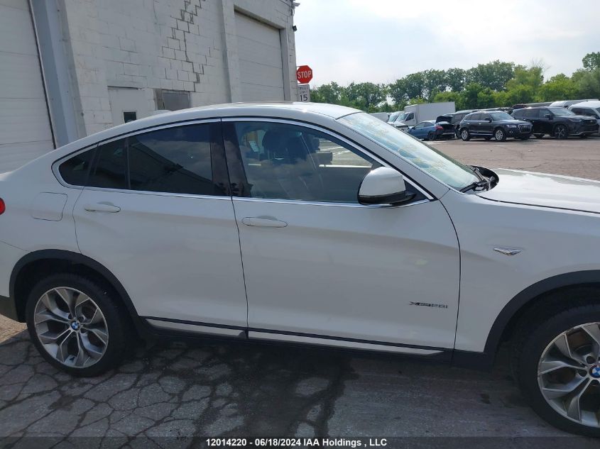 2018 BMW X4 xDrive28I VIN: 5UXXW3C57J0T81030 Lot: 12014220