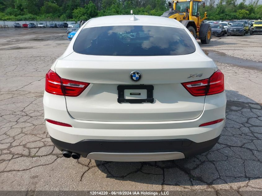 2018 BMW X4 xDrive28I VIN: 5UXXW3C57J0T81030 Lot: 12014220