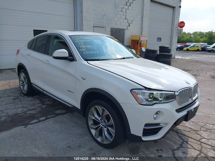2018 BMW X4 xDrive28I VIN: 5UXXW3C57J0T81030 Lot: 12014220