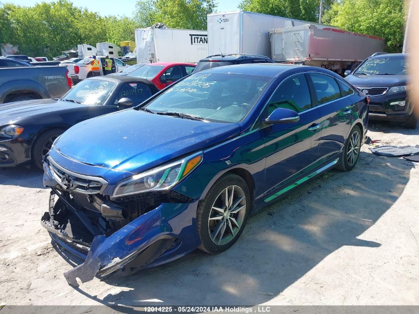 2015 Hyundai Sonata 2.0T VIN: 5NPE34AB2FH041133 Lot: 12014225