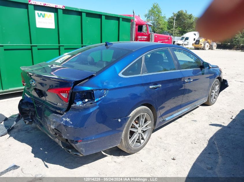 2015 Hyundai Sonata 2.0T VIN: 5NPE34AB2FH041133 Lot: 12014225