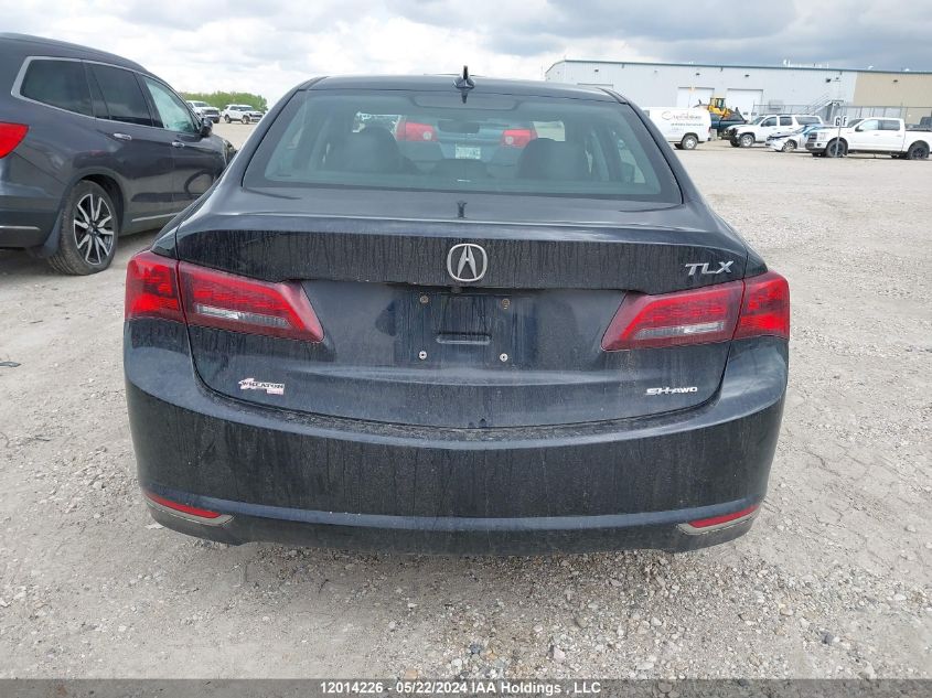 2015 Acura Tlx VIN: 19UUB3F51FA800729 Lot: 12014226