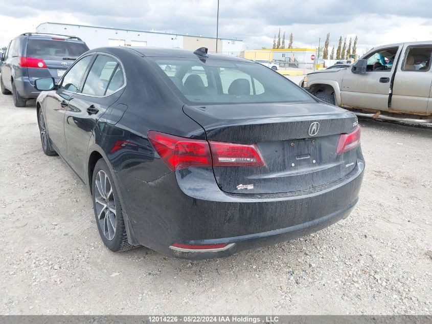 2015 Acura Tlx VIN: 19UUB3F51FA800729 Lot: 12014226