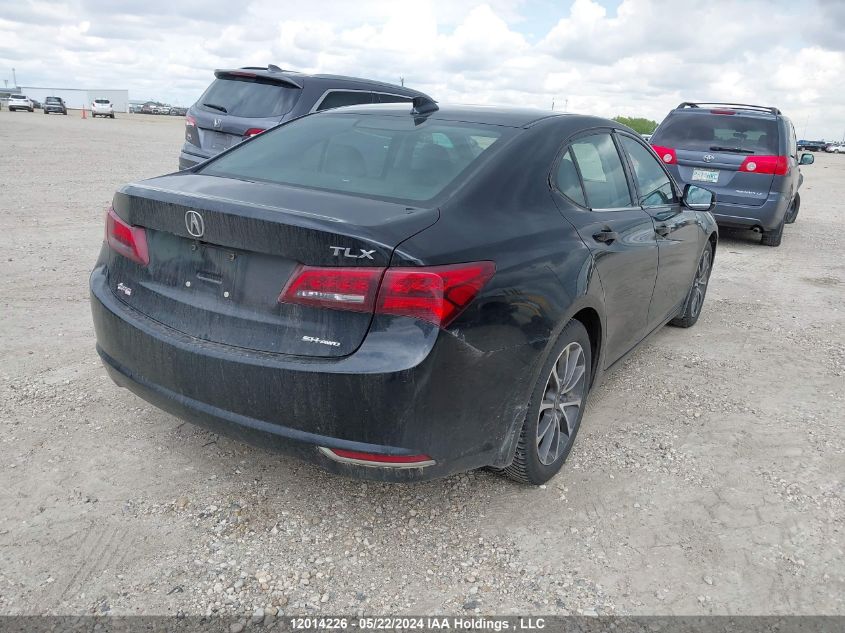 2015 Acura Tlx VIN: 19UUB3F51FA800729 Lot: 12014226