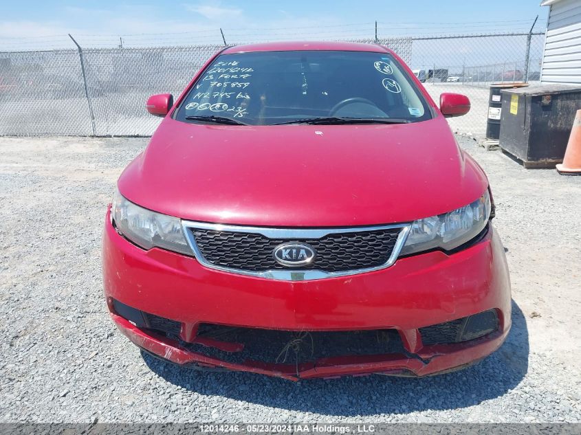 2013 Kia Forte Ex VIN: KNAFU4A20D5705859 Lot: 12014246