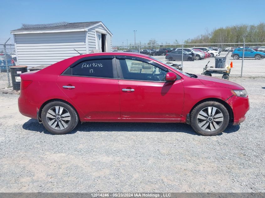 2013 Kia Forte Ex VIN: KNAFU4A20D5705859 Lot: 12014246