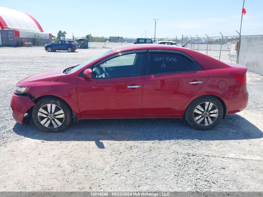 2013 Kia Forte Ex VIN: KNAFU4A20D5705859 Lot: 12014246