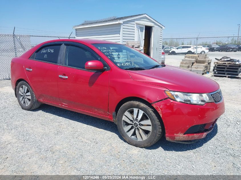 2013 Kia Forte Ex VIN: KNAFU4A20D5705859 Lot: 12014246