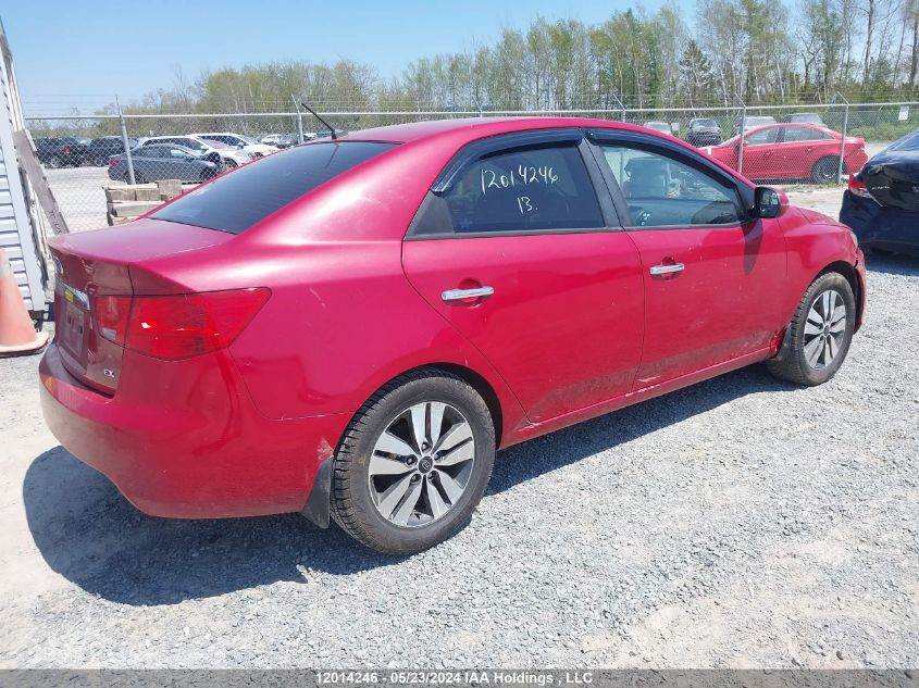 2013 Kia Forte Ex VIN: KNAFU4A20D5705859 Lot: 12014246