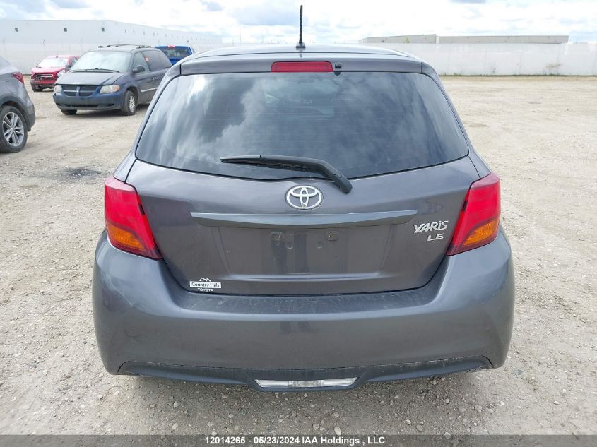 2016 Toyota Yaris Le/Se VIN: VNKKTUD35GA066633 Lot: 12014265