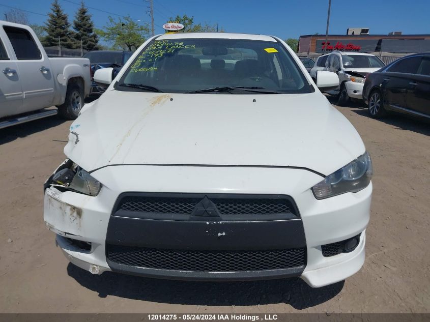 2009 Mitsubishi Lancer VIN: JA3AU86W79U609271 Lot: 12014275