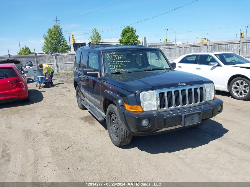 2006 Jeep Commander Limited VIN: 1J8HG58N56C166882 Lot: 12014277