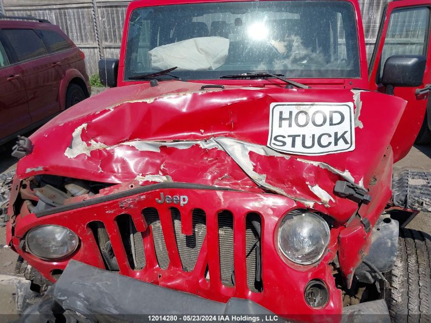 2012 Jeep Wrangler Sport VIN: 1C4AJWAG9CL244586 Lot: 12014280