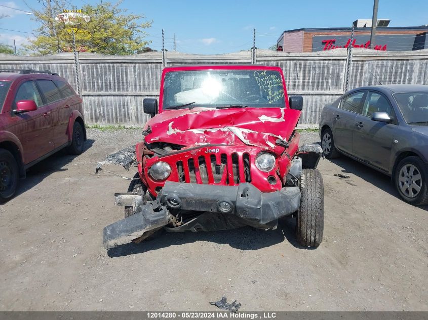 2012 Jeep Wrangler Sport VIN: 1C4AJWAG9CL244586 Lot: 12014280